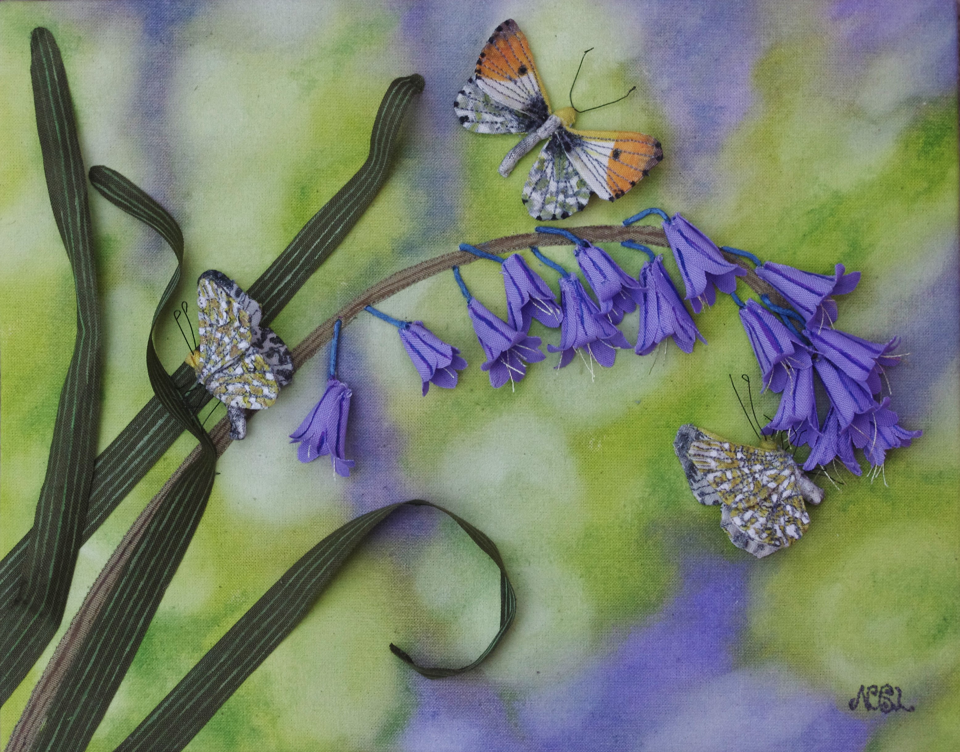 Bluebells and Butterflies SOLD