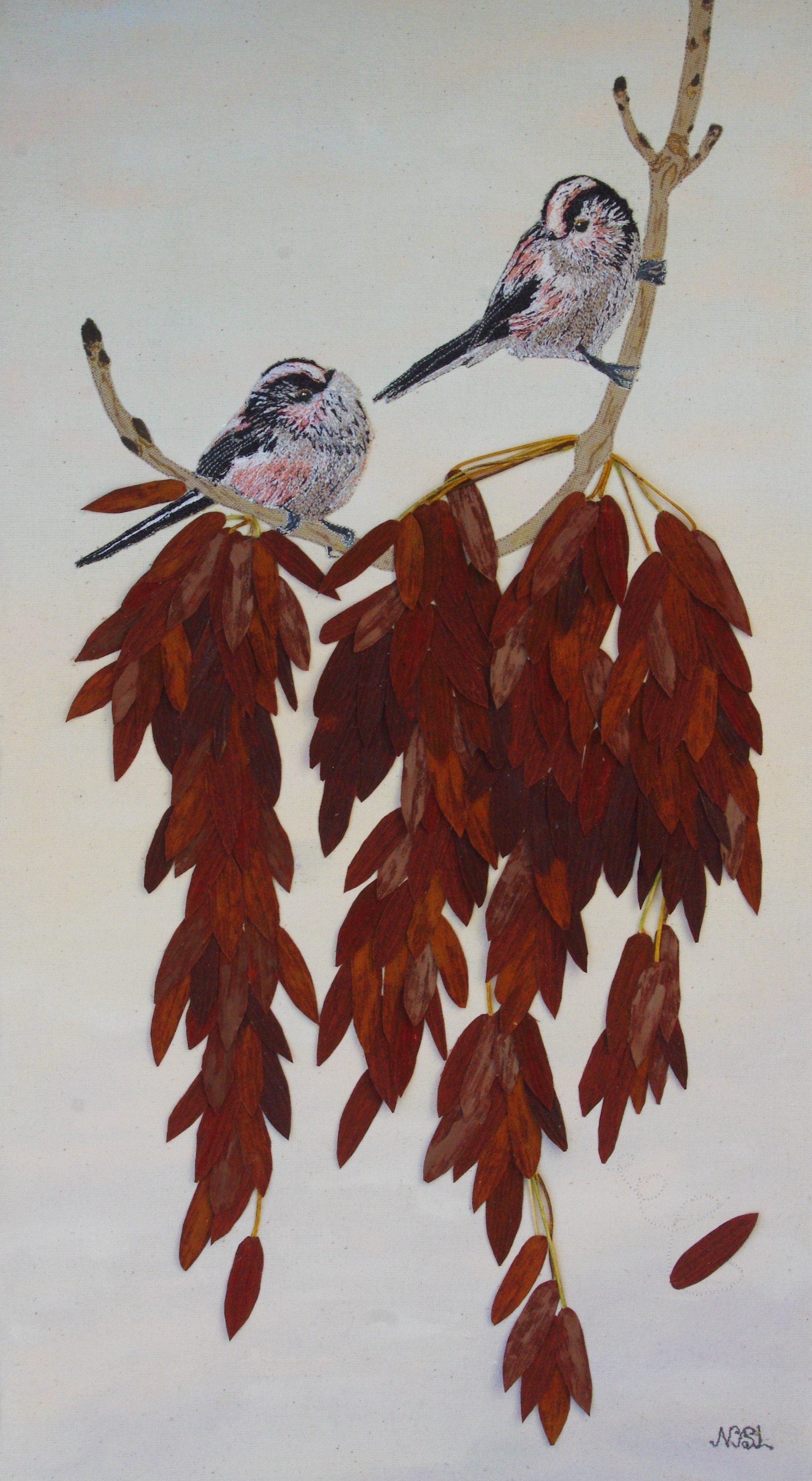 Perched Upon The Autumn Ash SOLD