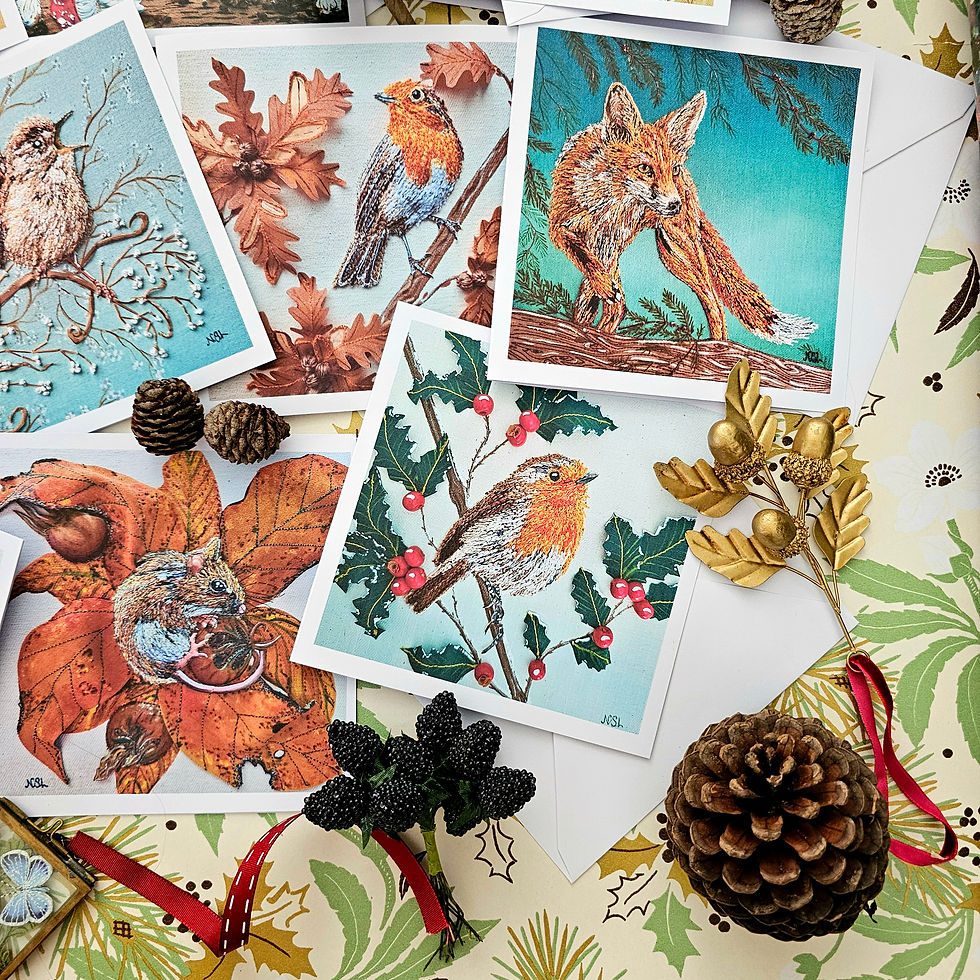 Thumbnail: Pack Of 10 Christmas Cards