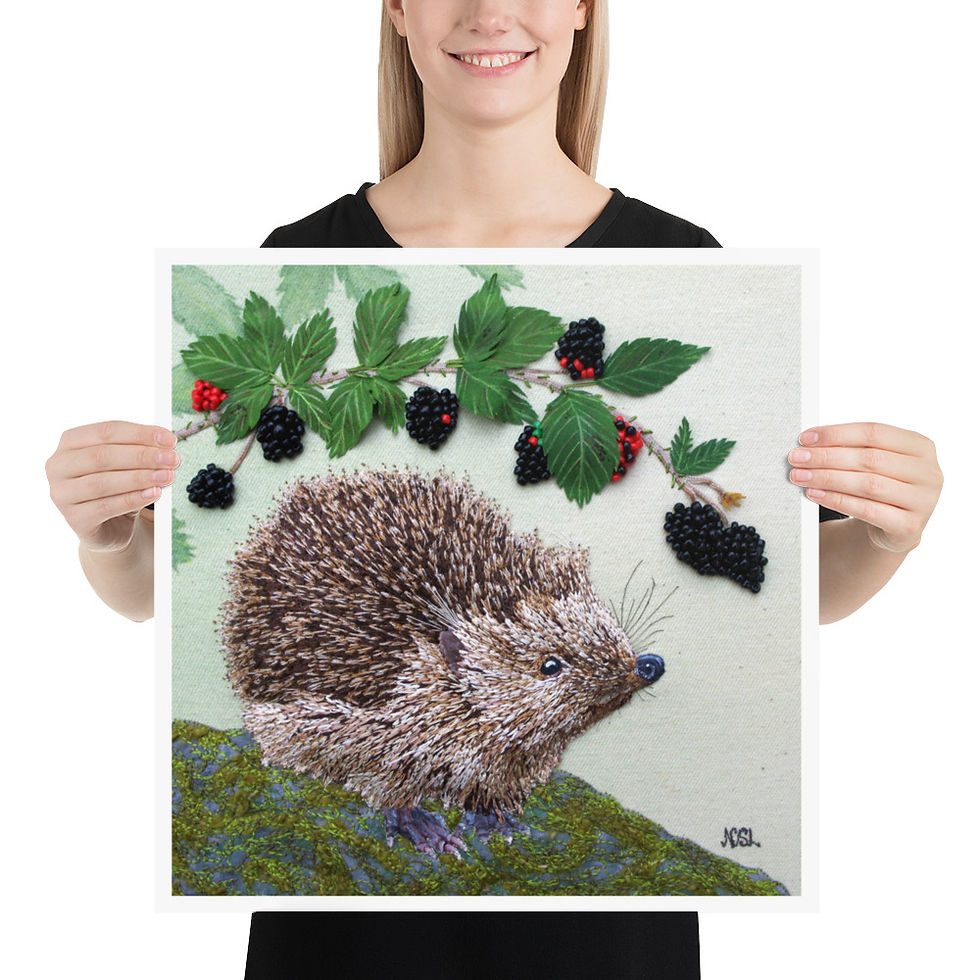 Thumbnail: The Scent Of Blackberries (Print)
