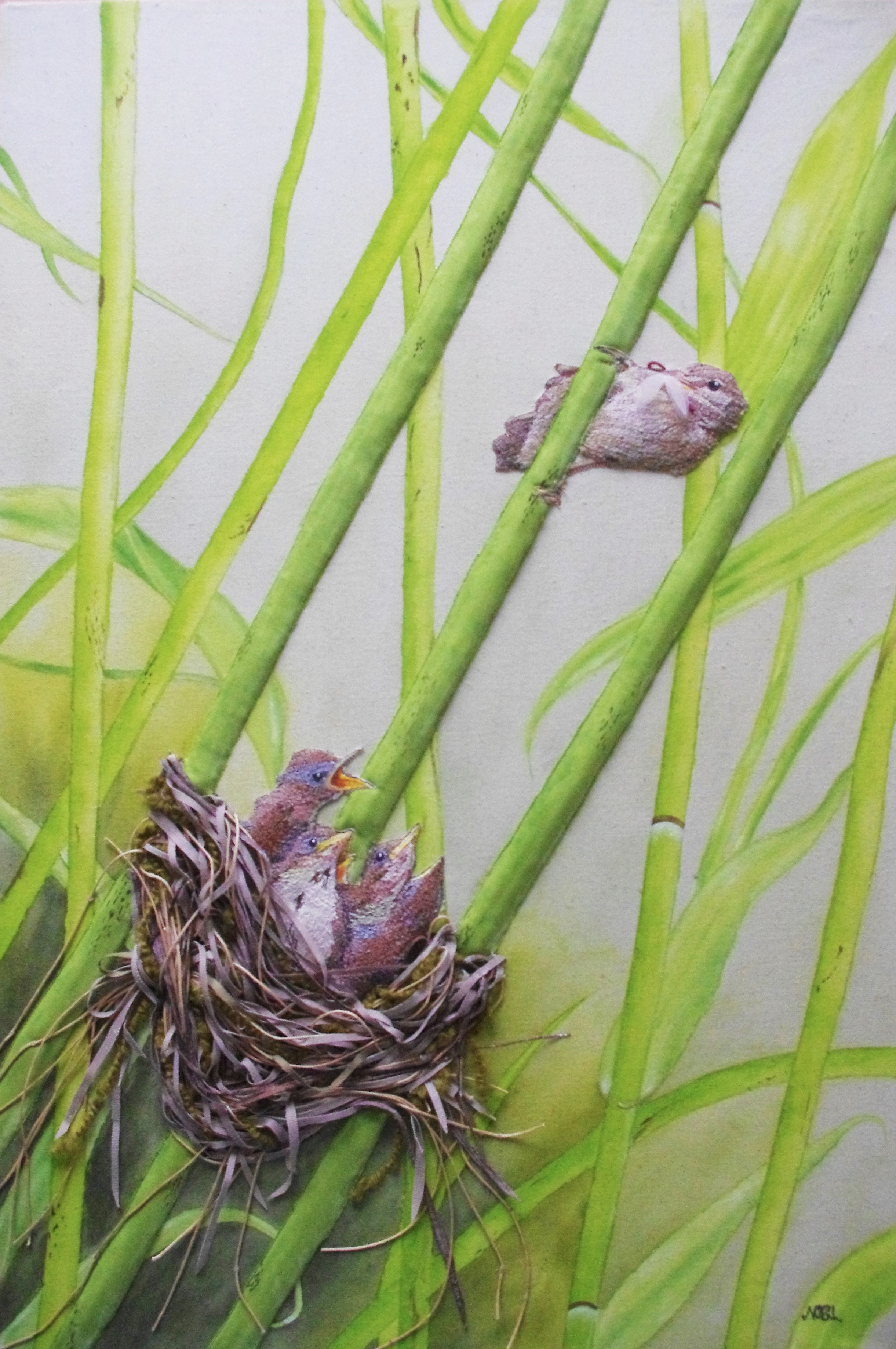 Warbling Quintet (SOLD)