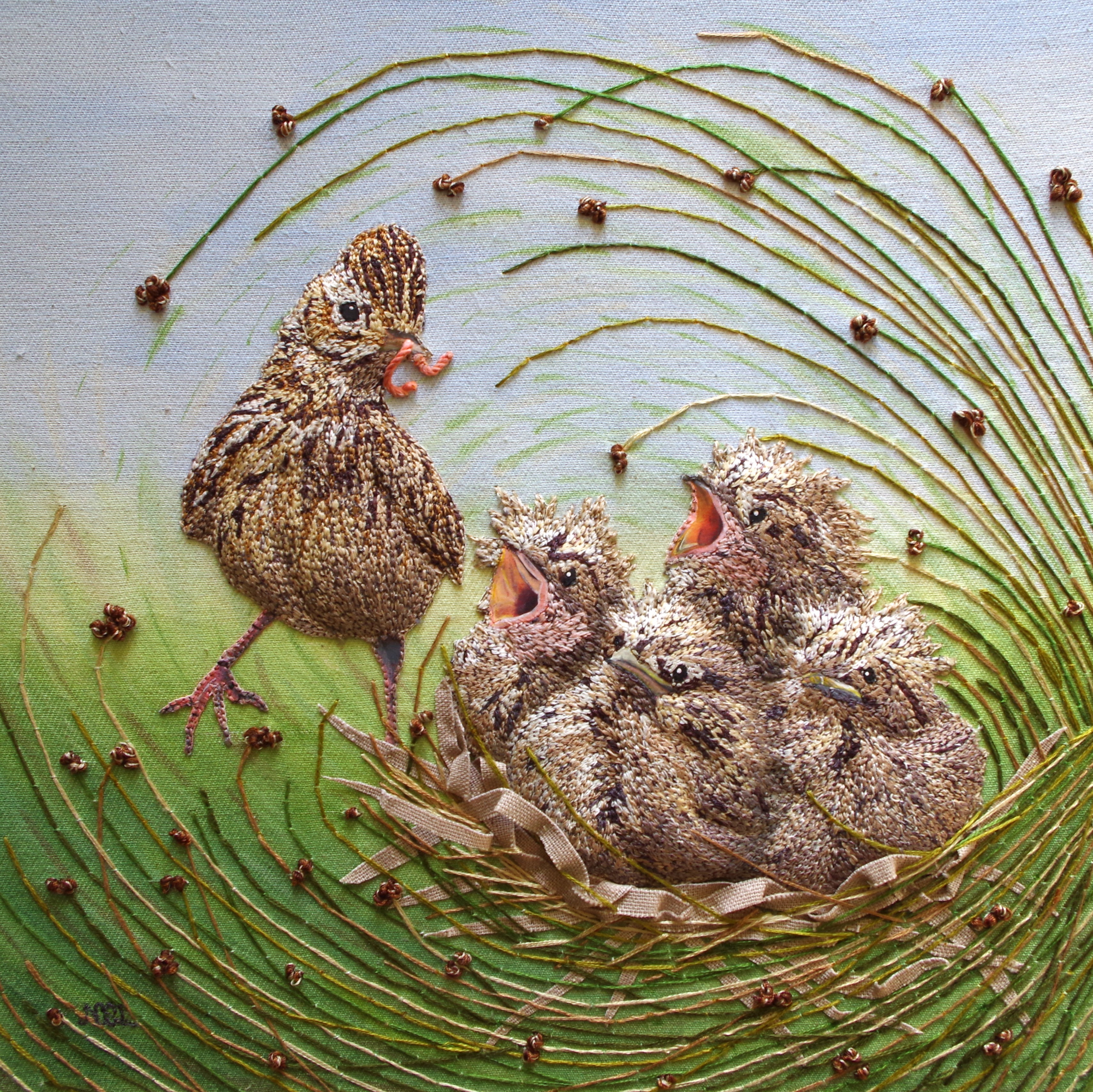 Skylarks Beneath SOLD