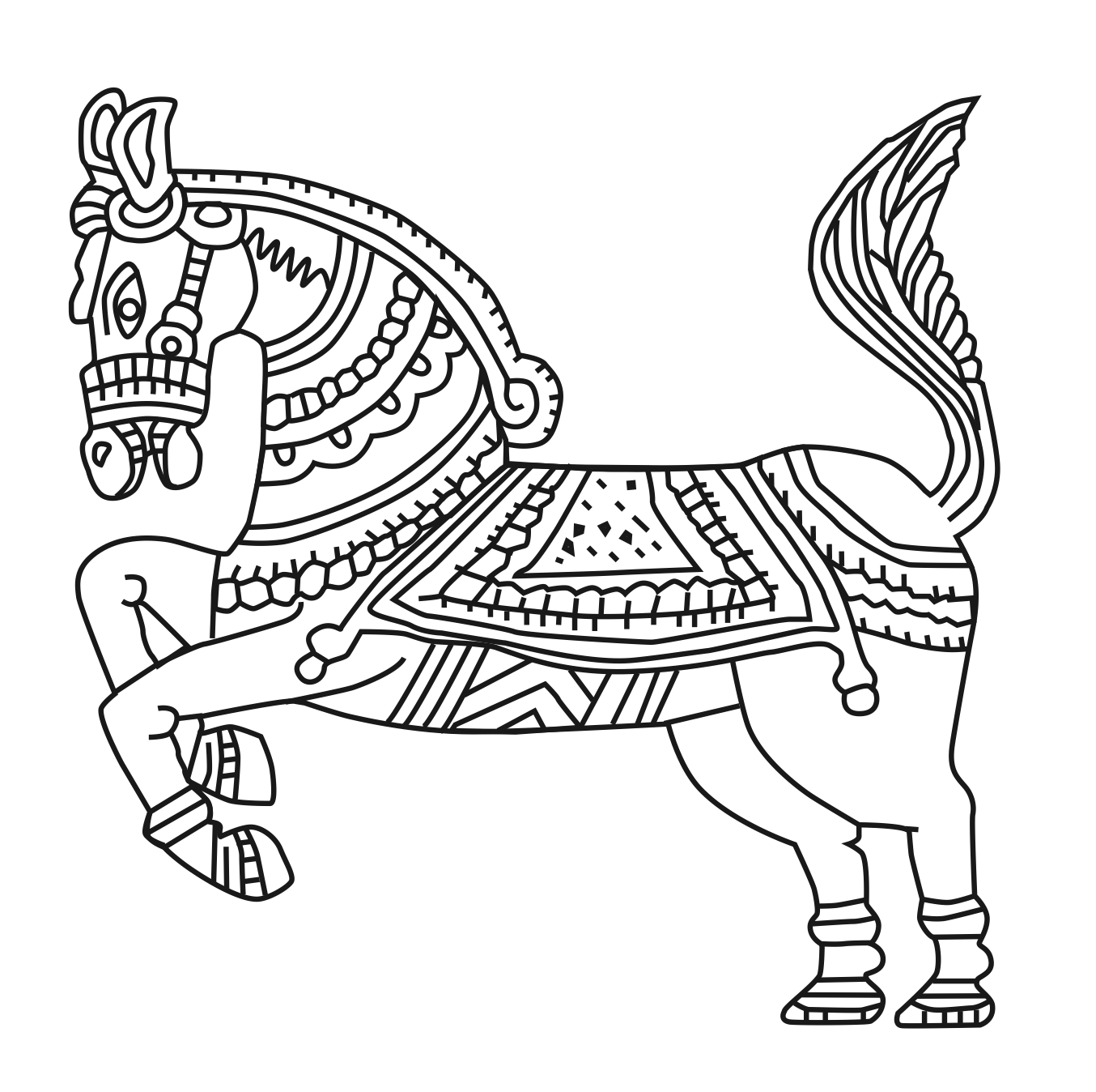 Horses of India