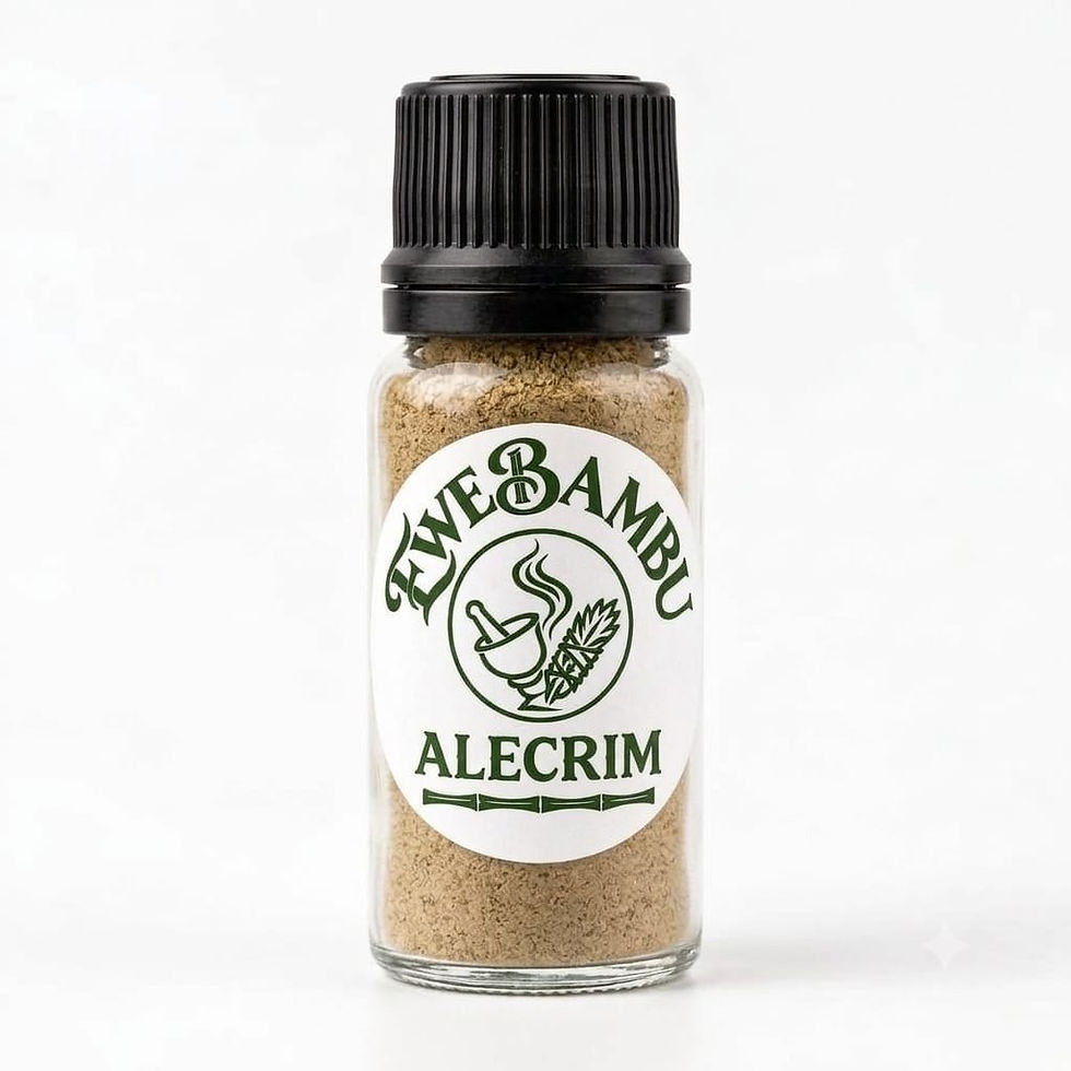 Frasco de Alecrim 20g da marca Ewe Bambu.