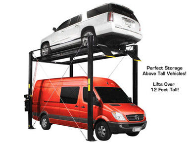 Thumbnail: Atlas ST-7000 Super-Tall Four-Post Storage Lift – 7,000 lb Capacity