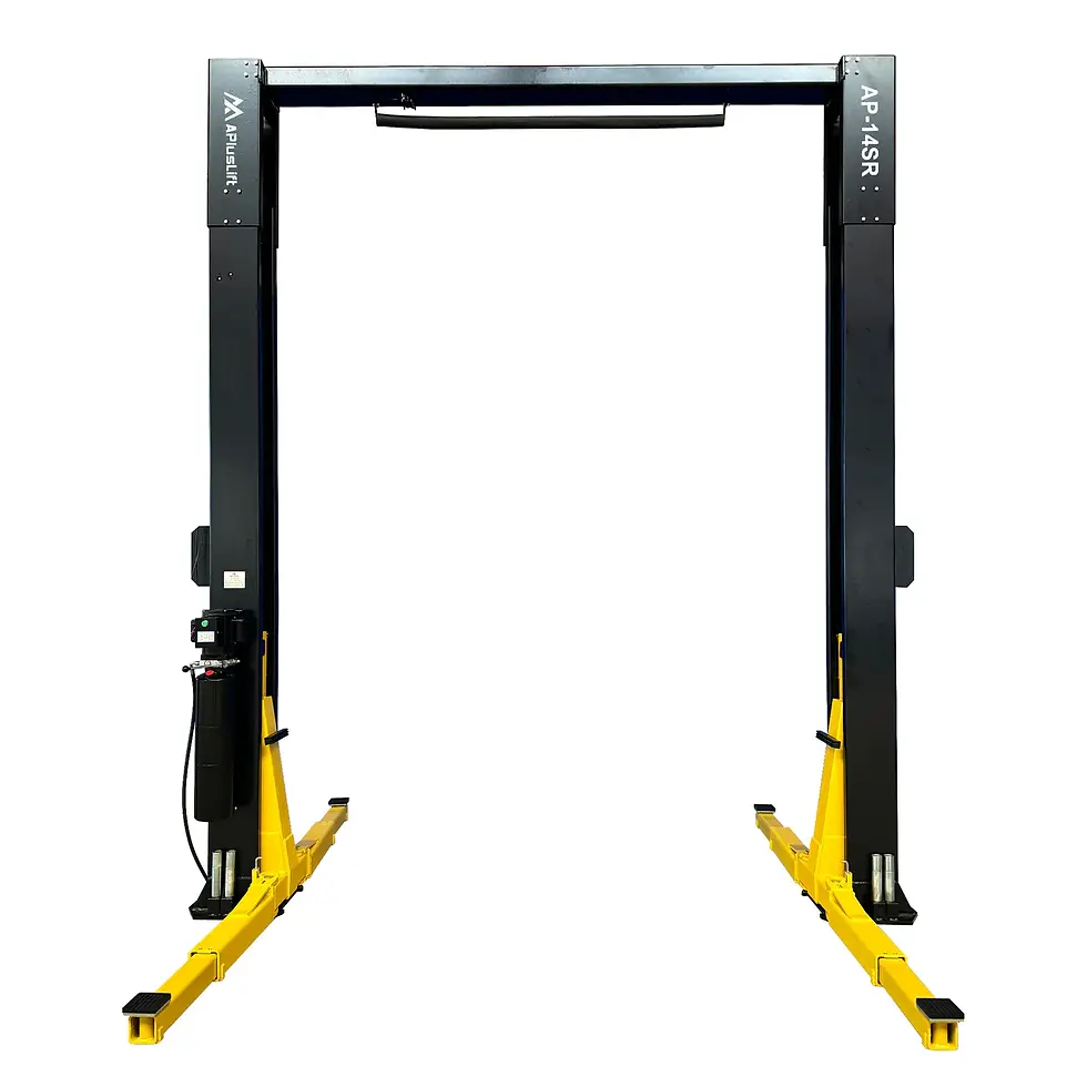 Thumbnail: APlusLift 14,000 lb Two-Post Overhead Lift – Direct Drive, 3-Yr