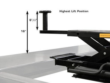 Thumbnail: Atlas RJ-35 Sliding Hydraulic Center Jack – 3,500 lb Capacity