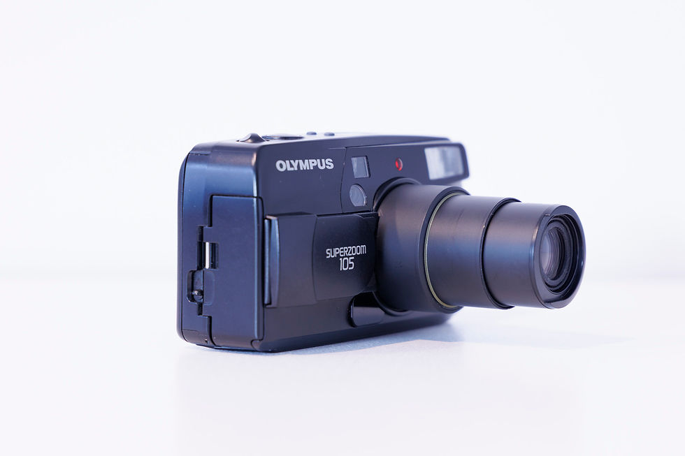 Thumbnail: Olympus Zuperzoom 105 35mm camera