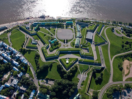 The Citadelle of Quebec from above