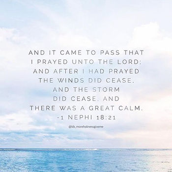 Nephi calm after the storm