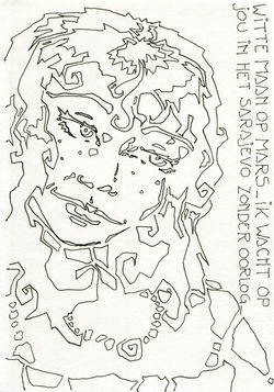Art: Drawing: Portrait: Girl © MaartenVC