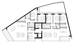 Vectorworks design plan of a new apartment block