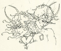 Art: Drawing: Concept: Springboks © MaartenVC