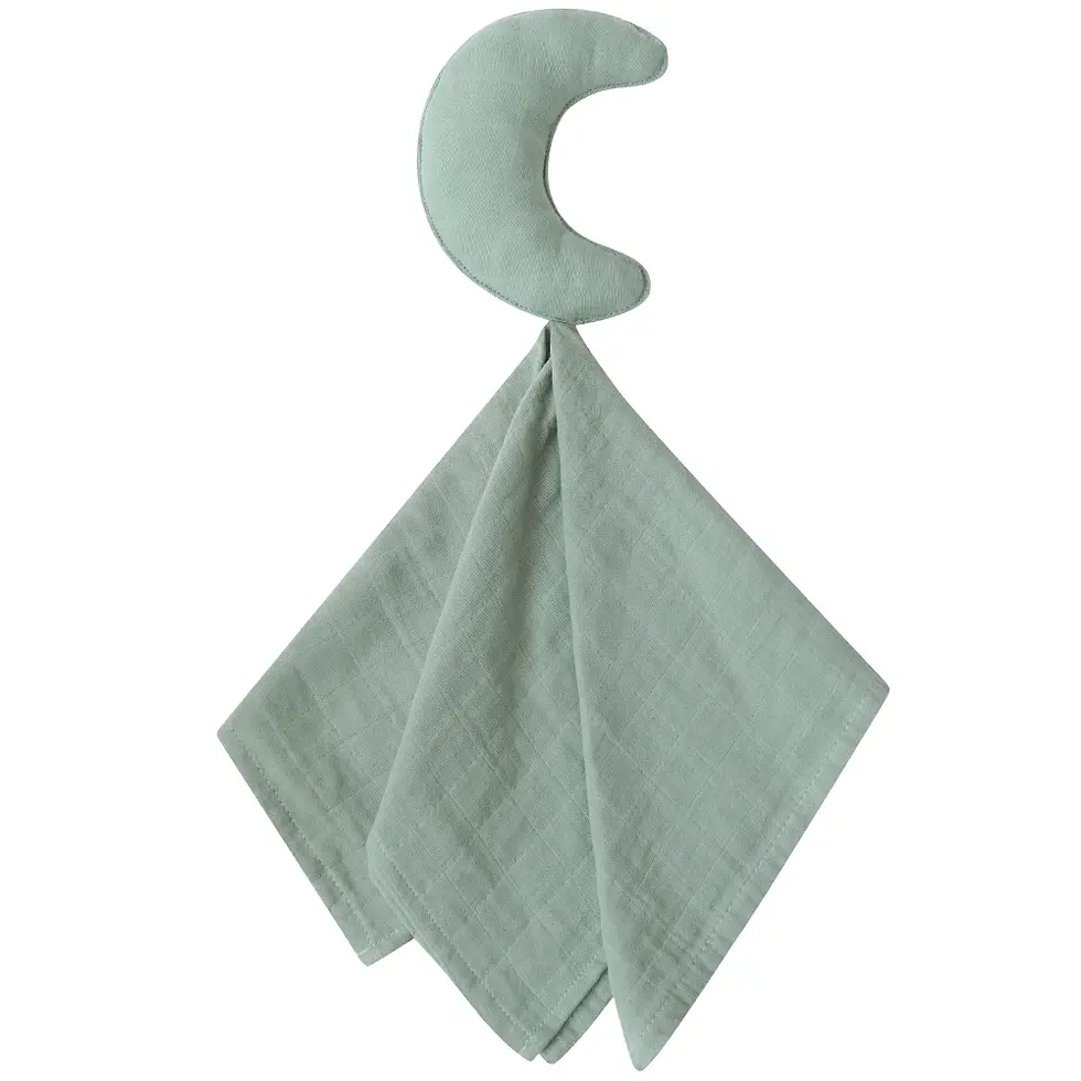 Thumbnail: New Born Baby Muslin Security Blanket — Organic Cotto