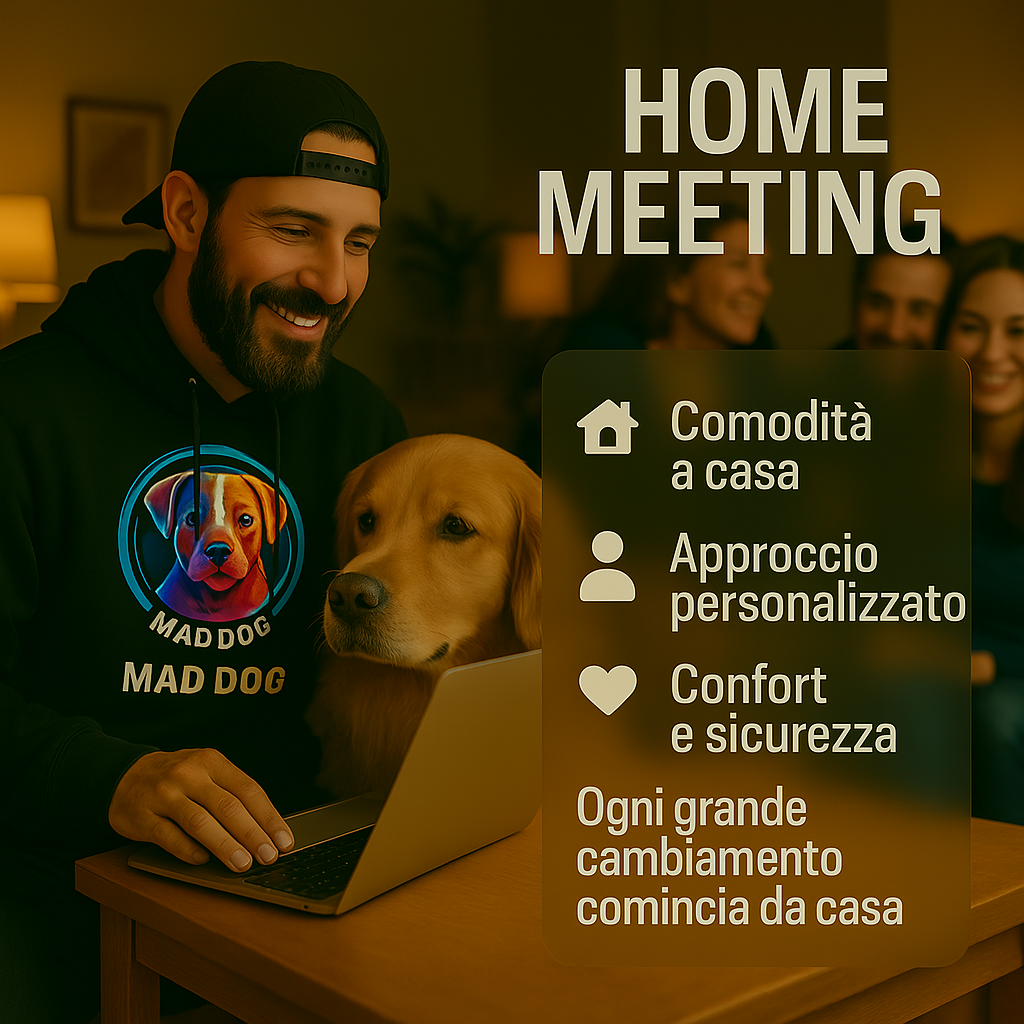 🐾 HOME MEETING – La prima tappa verso una relazione migliore.