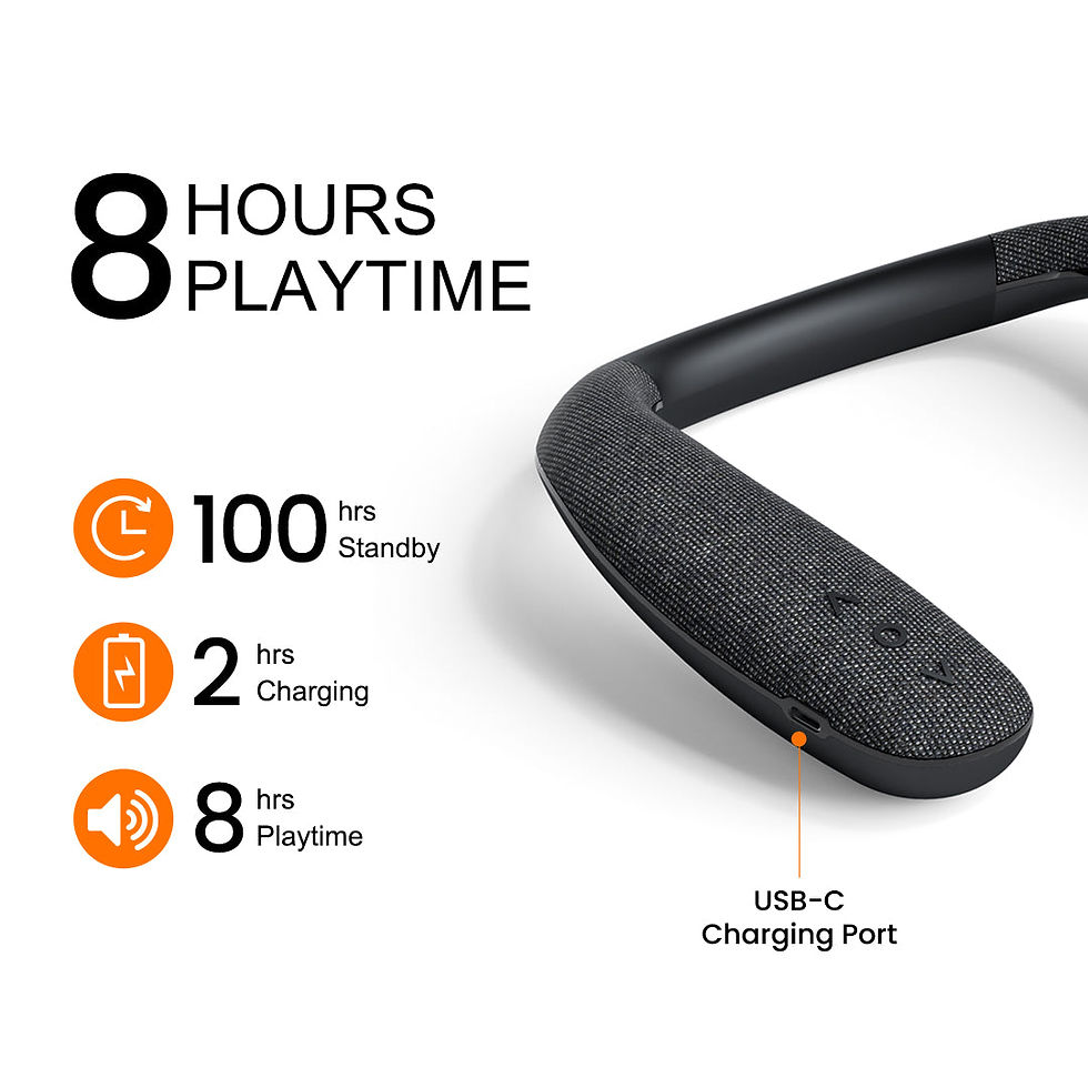 Miniatura: Vibe – Bluetooth Wearable Neckband Speaker