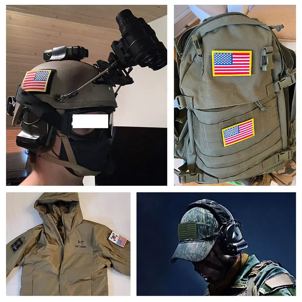 American Flag Patch