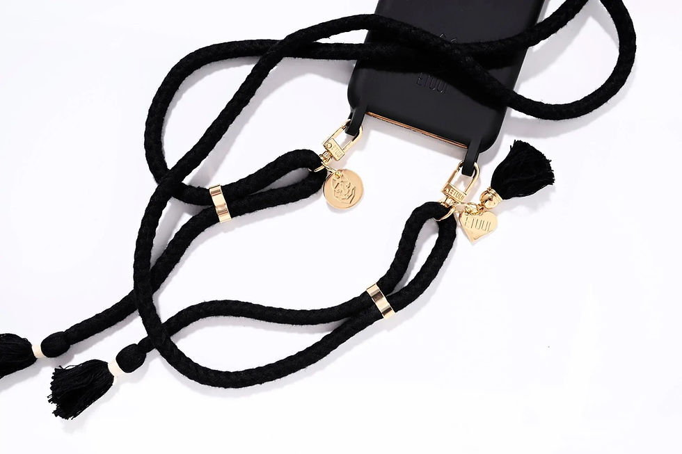 Thumbnail: Original Phone Strap Gold - Naomi