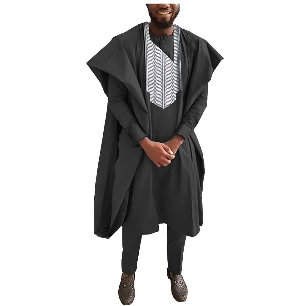 Miniatura: 3 Pieces Set African Traditional Native Men Suits