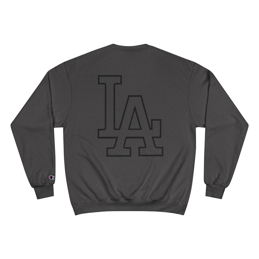 Champion Sweatshirt with Dohnut Farms Design | Cozy Oversized Crewneck |
