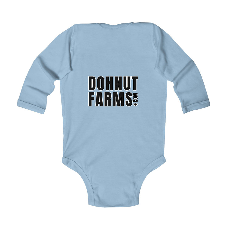 Dohnut Farms Infant Long Sleeve Bodysuit