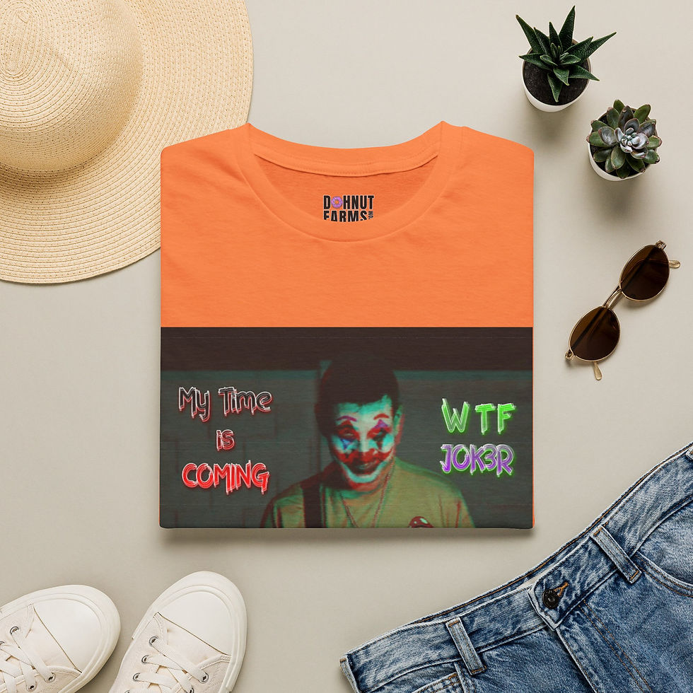 Thumbnail: WTF JOK3R 'My Time Is Coming' ALBUM T‑Shirt