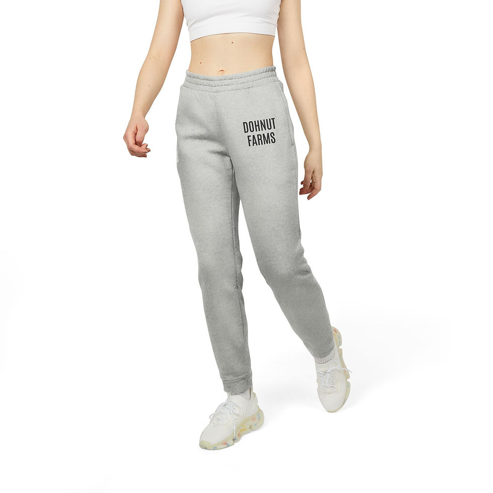 Dohnut Farms X Adidas Unisex Fleece Joggers
