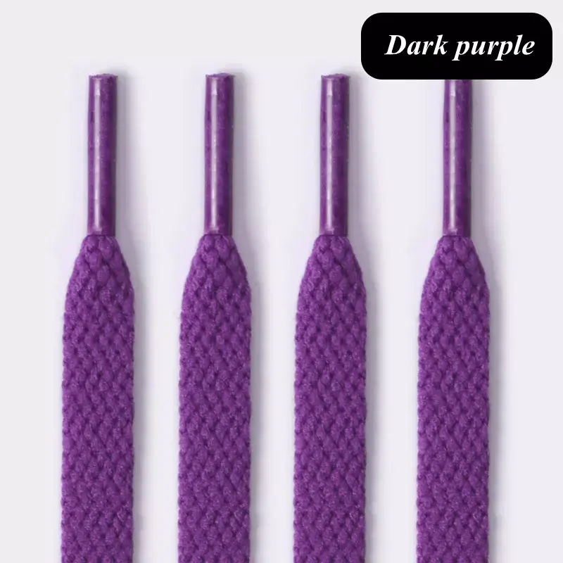 1Pair Flat Shoelaces for Sneakers 36colors available