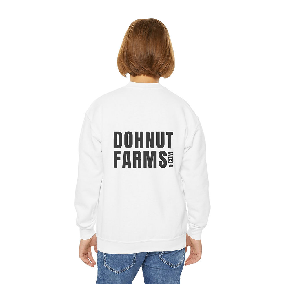 Dohnut Farms Youth Crewneck Sweatshirt
