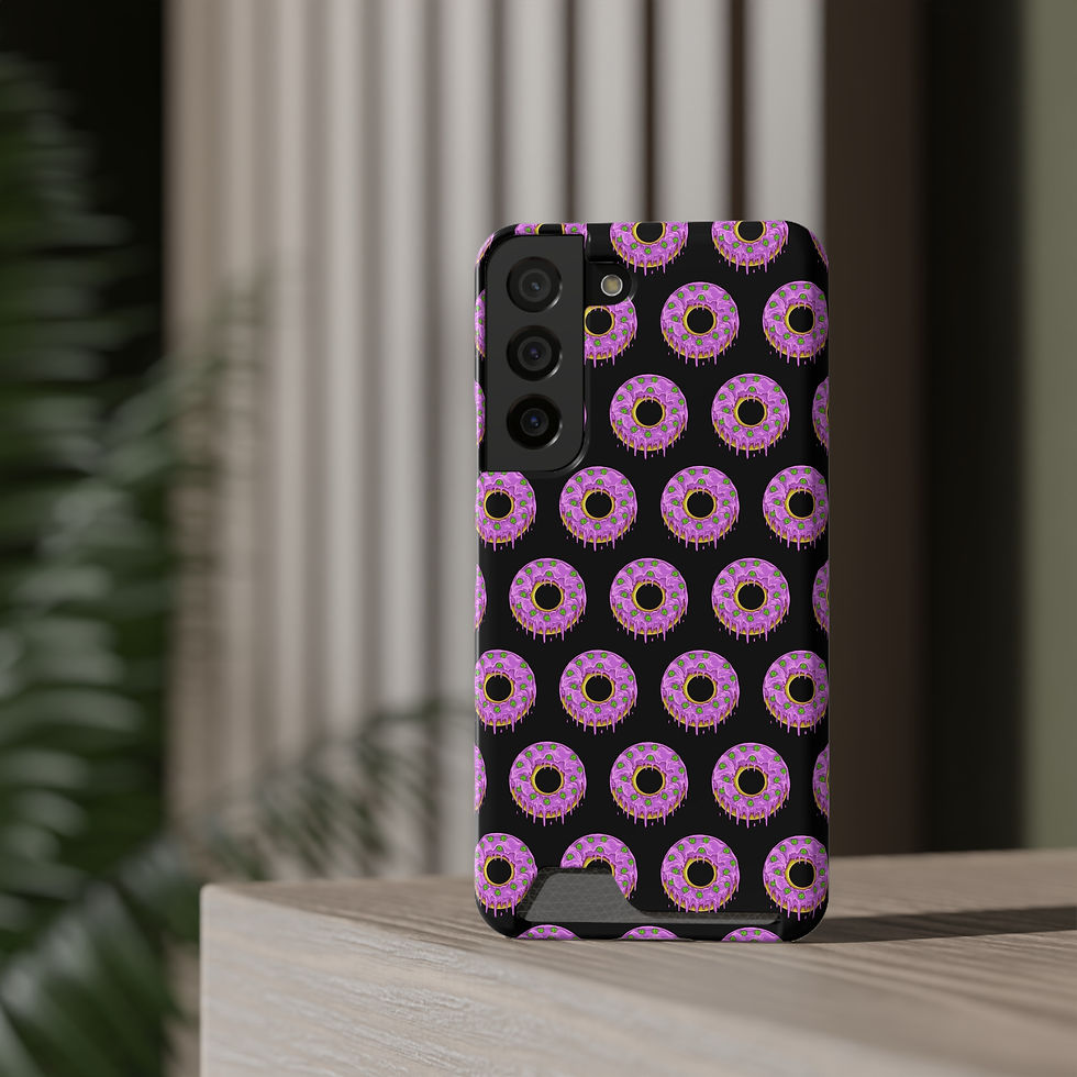 Dohnut Farms Glossy/Matte Phone Case With Card Holder