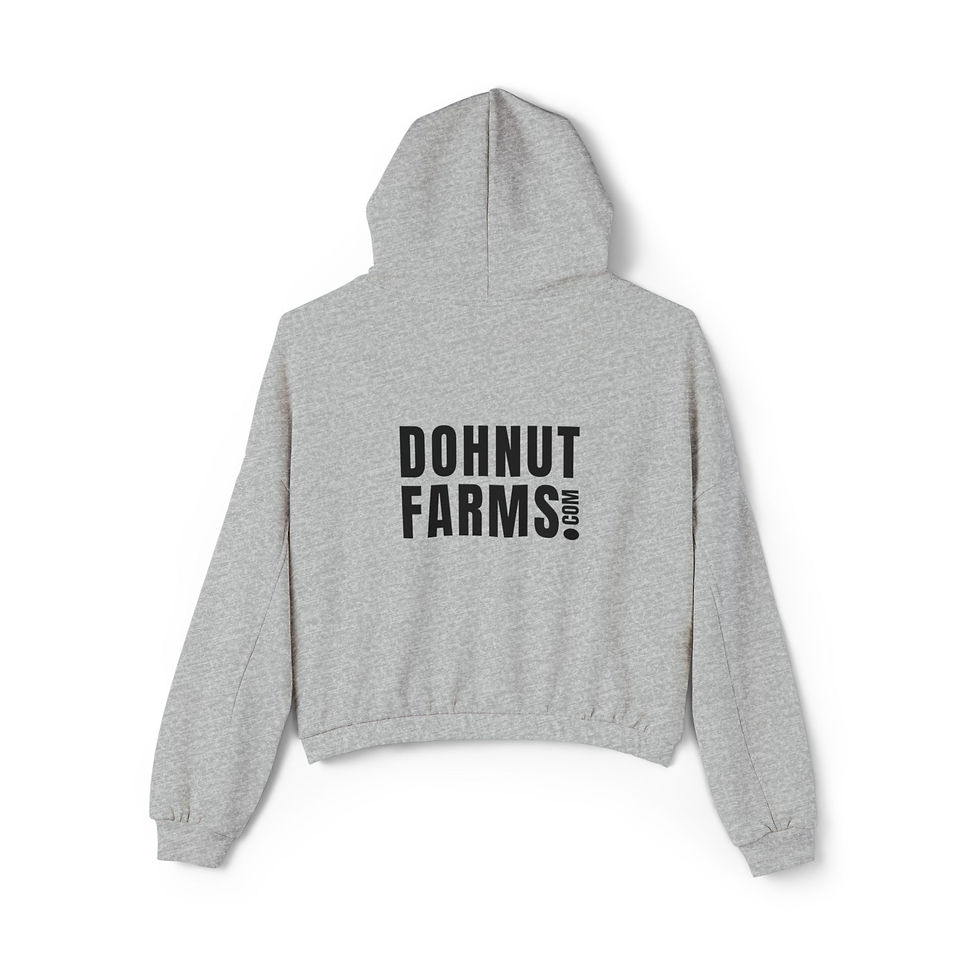 Dohnut Farms Women's Cinched Bottom Hoodie