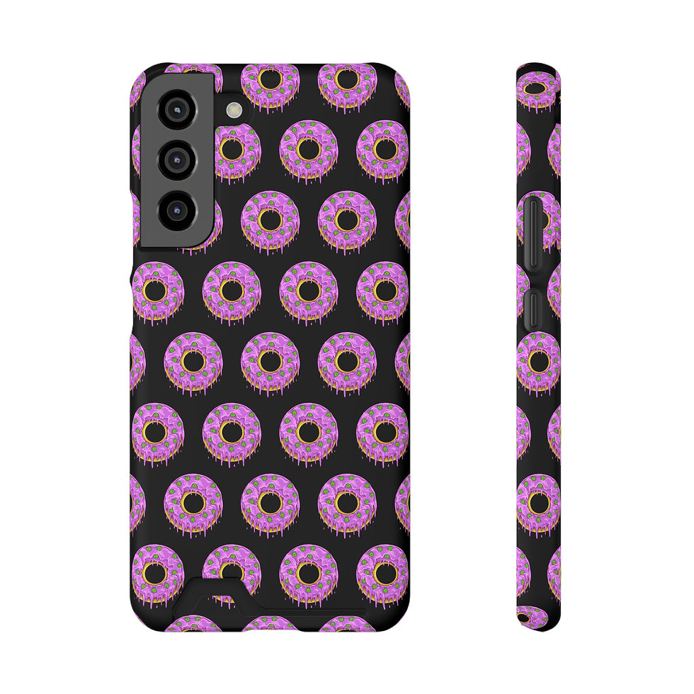 Dohnut Farms Glossy/Matte Phone Case With Card Holder