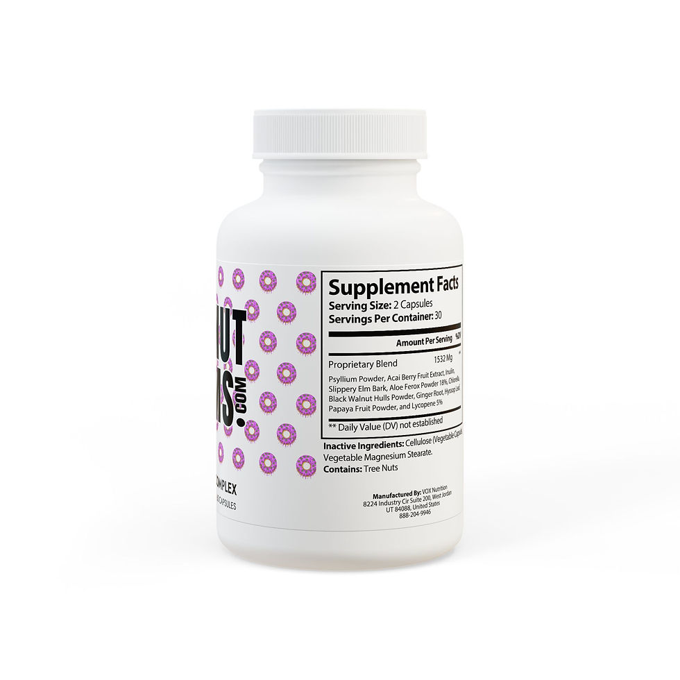 Acai Berry Complex Supplement (60 Capsules) - Dohnut Farms 
