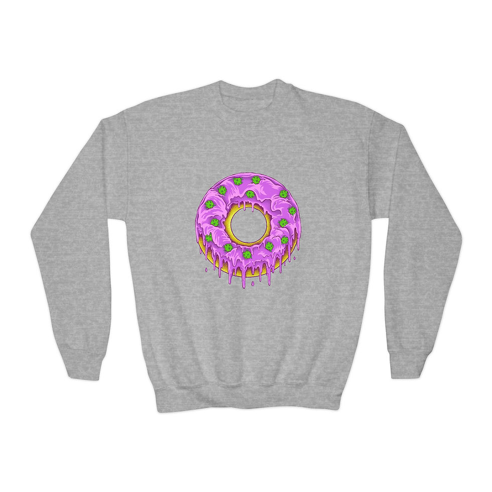 Dohnut Farms Youth Crewneck Sweatshirt