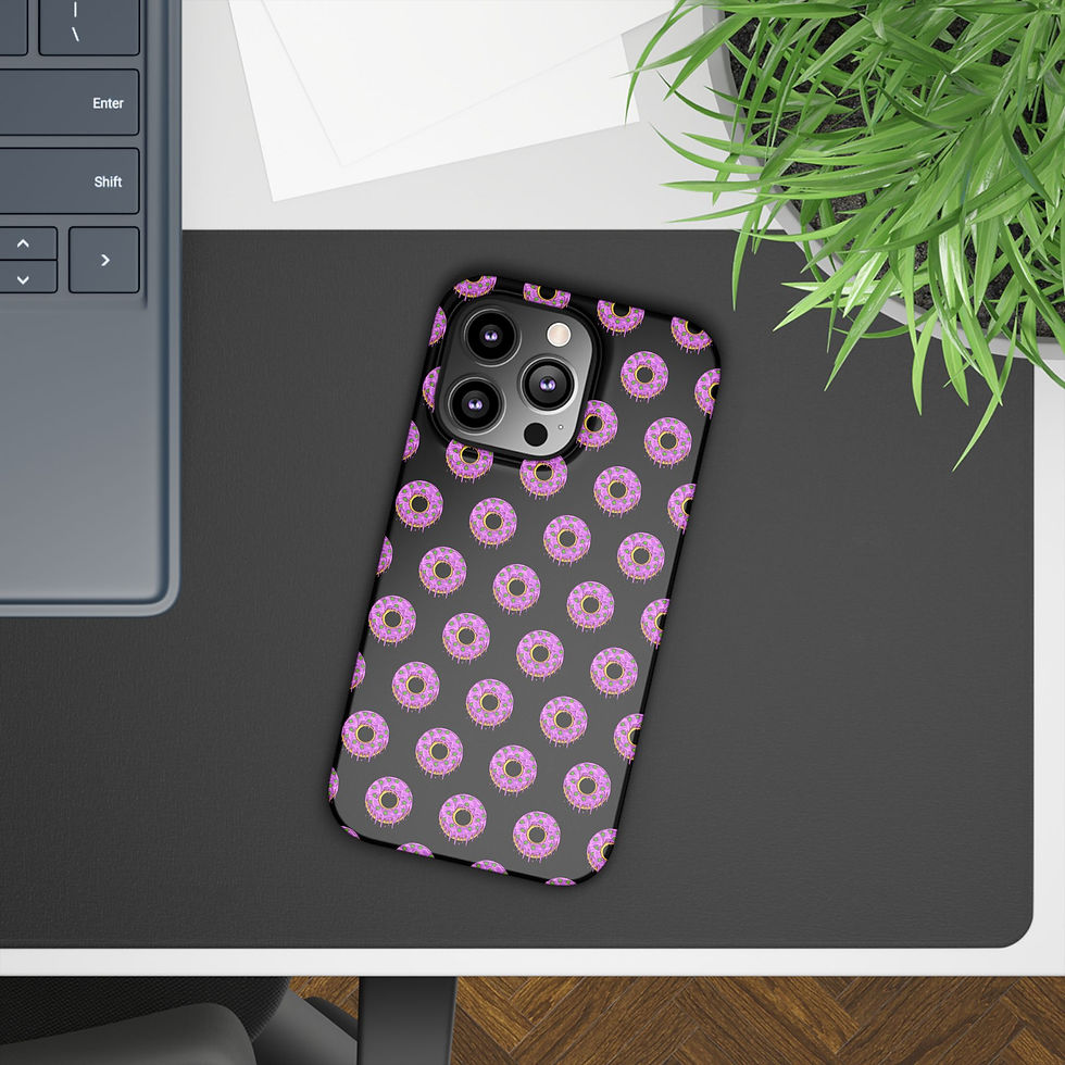 Dohnut Farms Glossy and Matte Slim Cases for Iphone and Samsung Galaxy