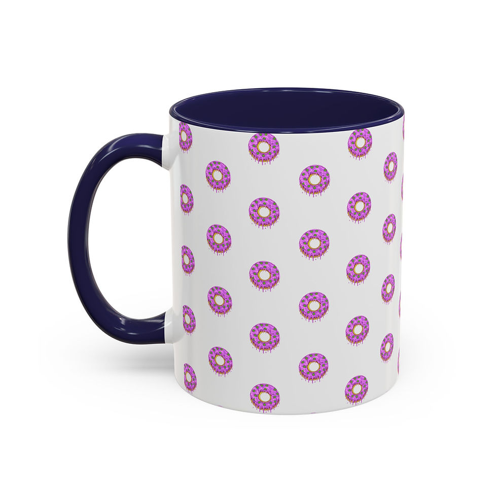 Dohnut Farms Accent Coffee Mug, 11oz