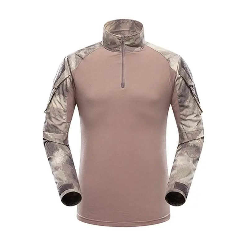 Military Shirt Camouflage Army Tactical Battle Combat Special Forces Costume