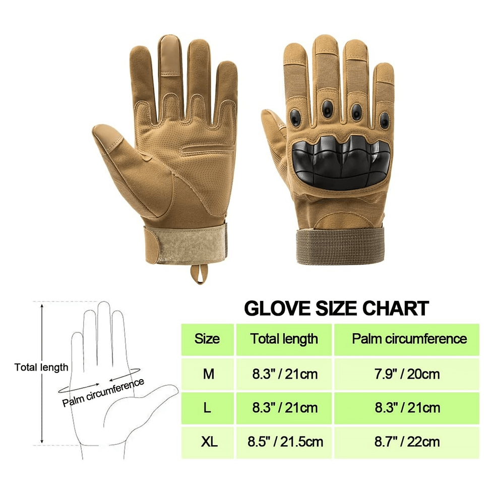 Thumbnail: Tactical Military Airsoft Gloves With Touchscreen Fingertip Capability