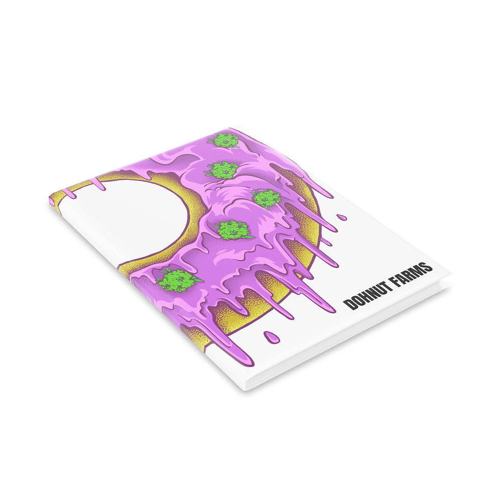 Dohnut Farms Hardcover Notebook with Puffy Covers