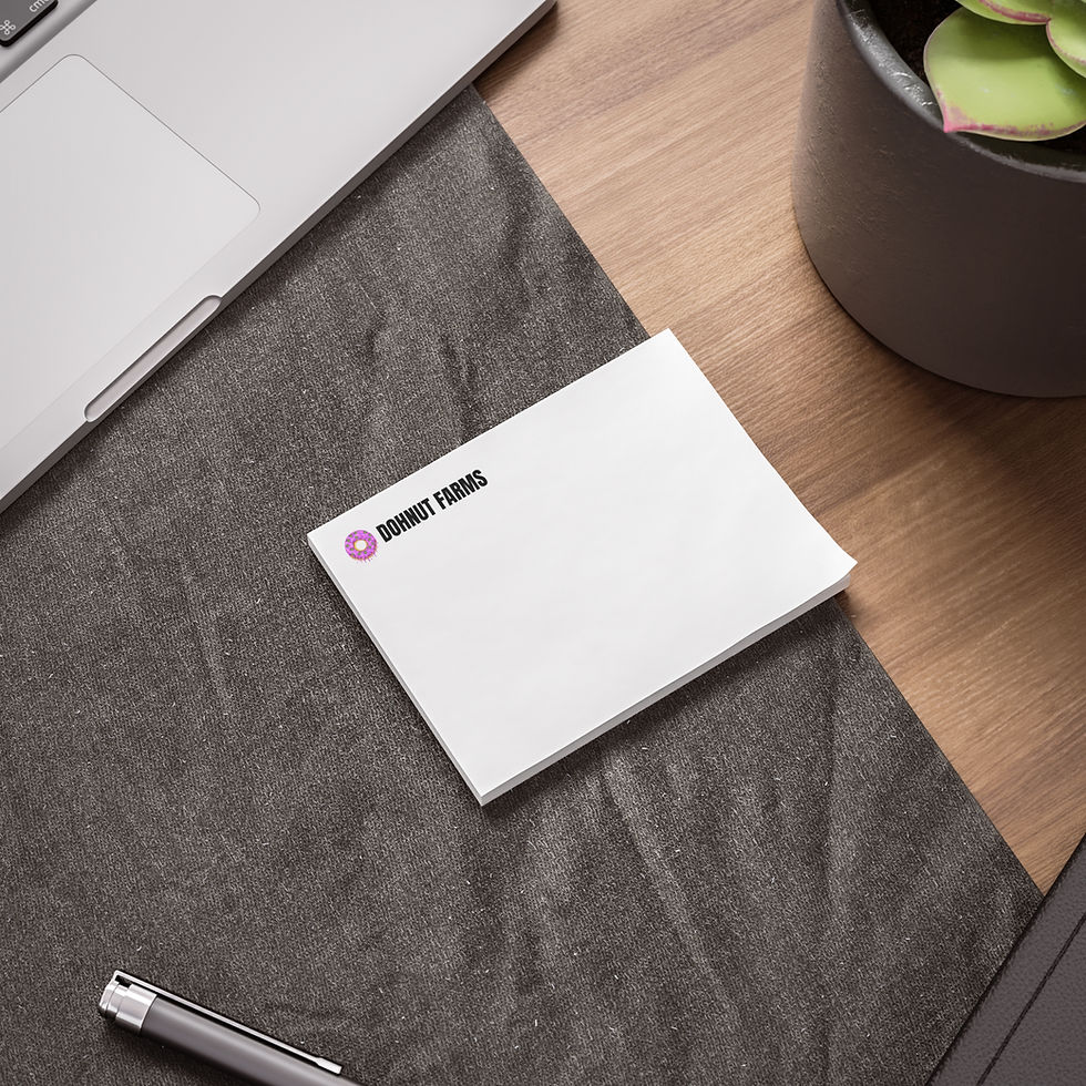 Dohnut Farms Post-it® Note Pads