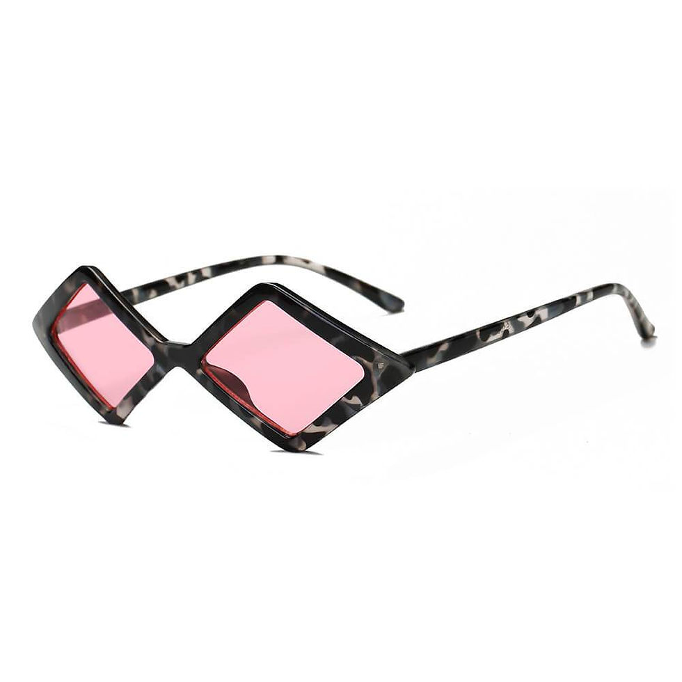 Thumbnail: ARVADA | Women Modern Fashion Geometric Diamond Shape Sunglasses