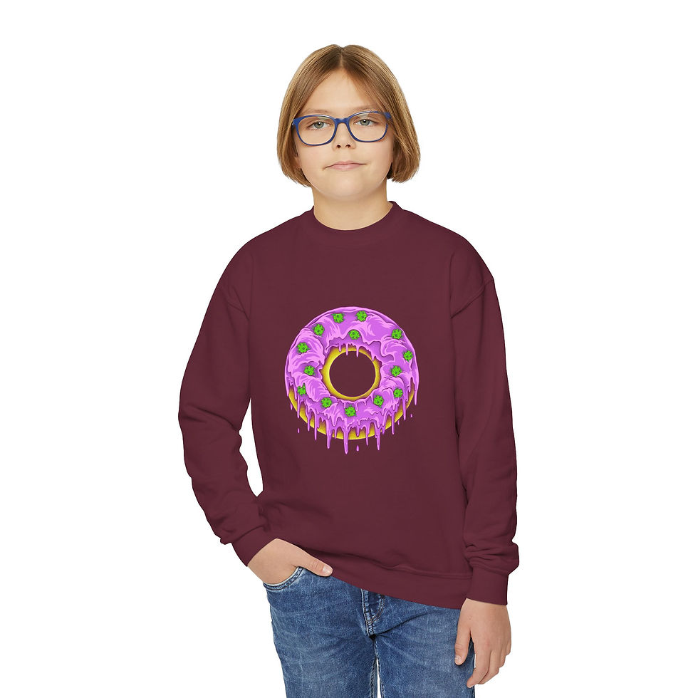 Dohnut Farms Youth Crewneck Sweatshirt