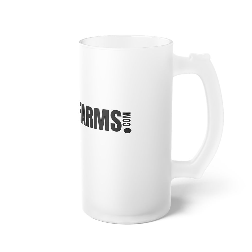 Copy of Dohnut Farms Frosted Glass Beer Mug