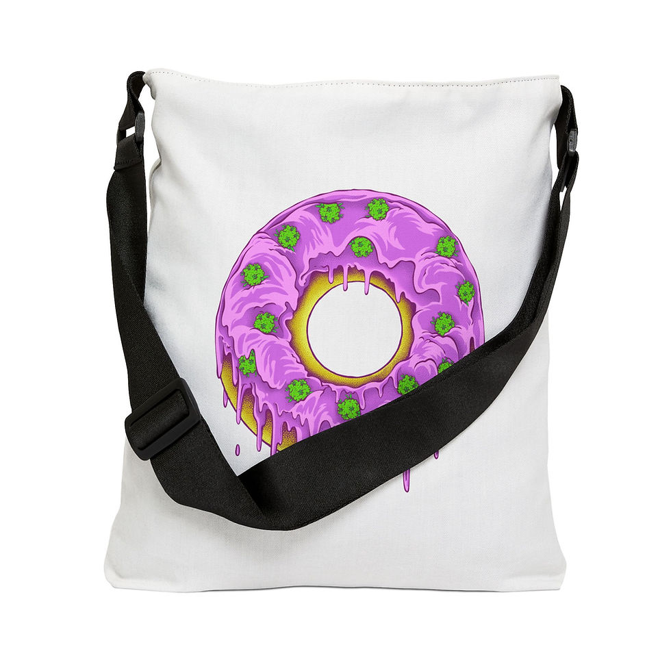 Dohnut Farms Adjustable Tote Bag (AOP)