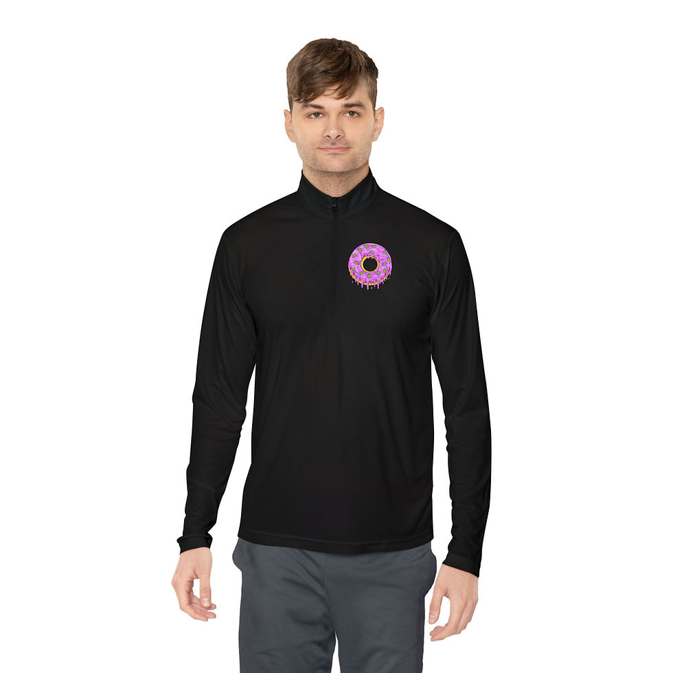 Dohnut Farms Unisex Quarter-Zip Pullover