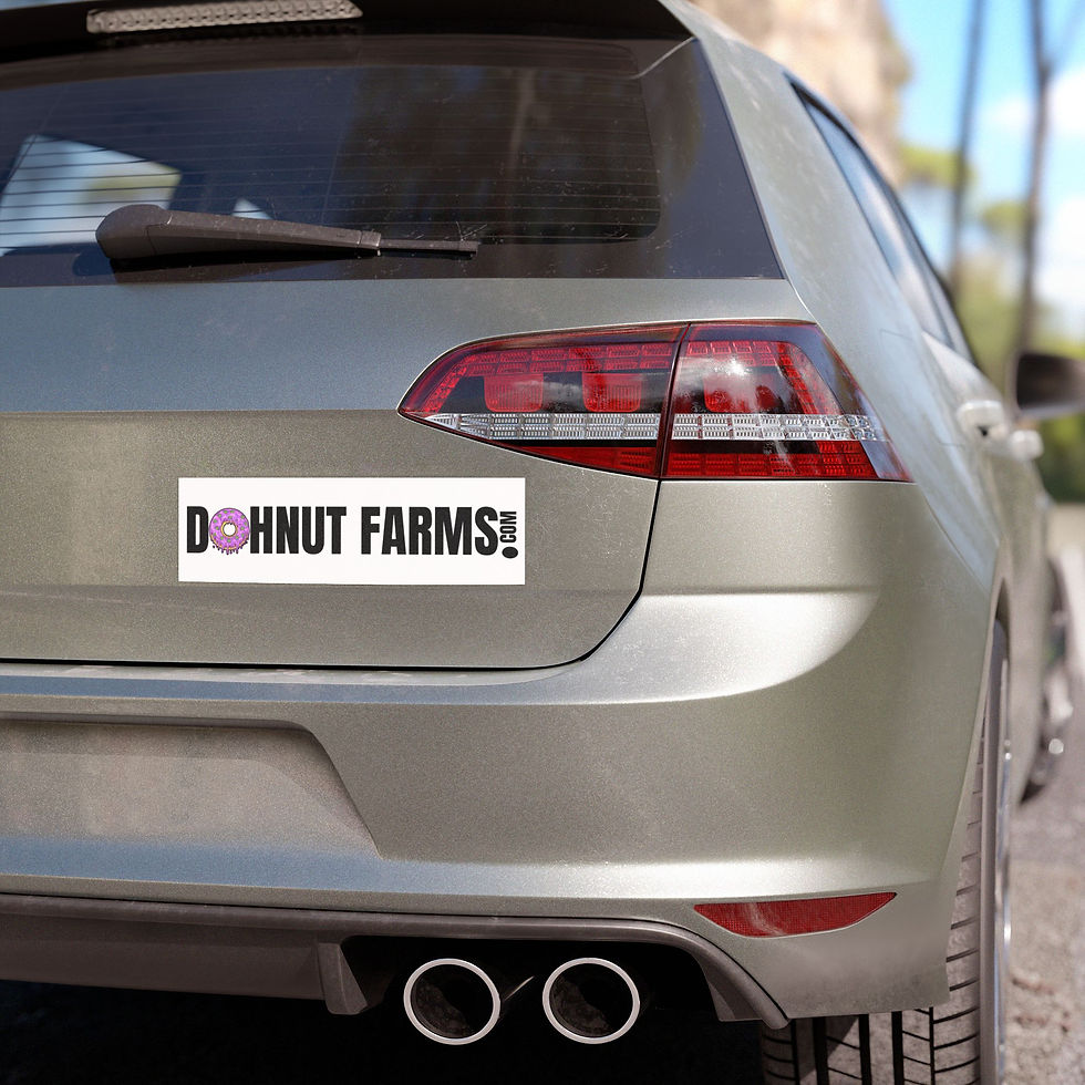 Donut Farms Car Magnet