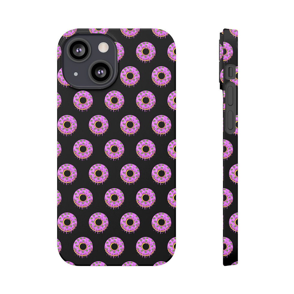 Dohnut Farms Glossy and Matte Slim Cases for Iphone and Samsung Galaxy