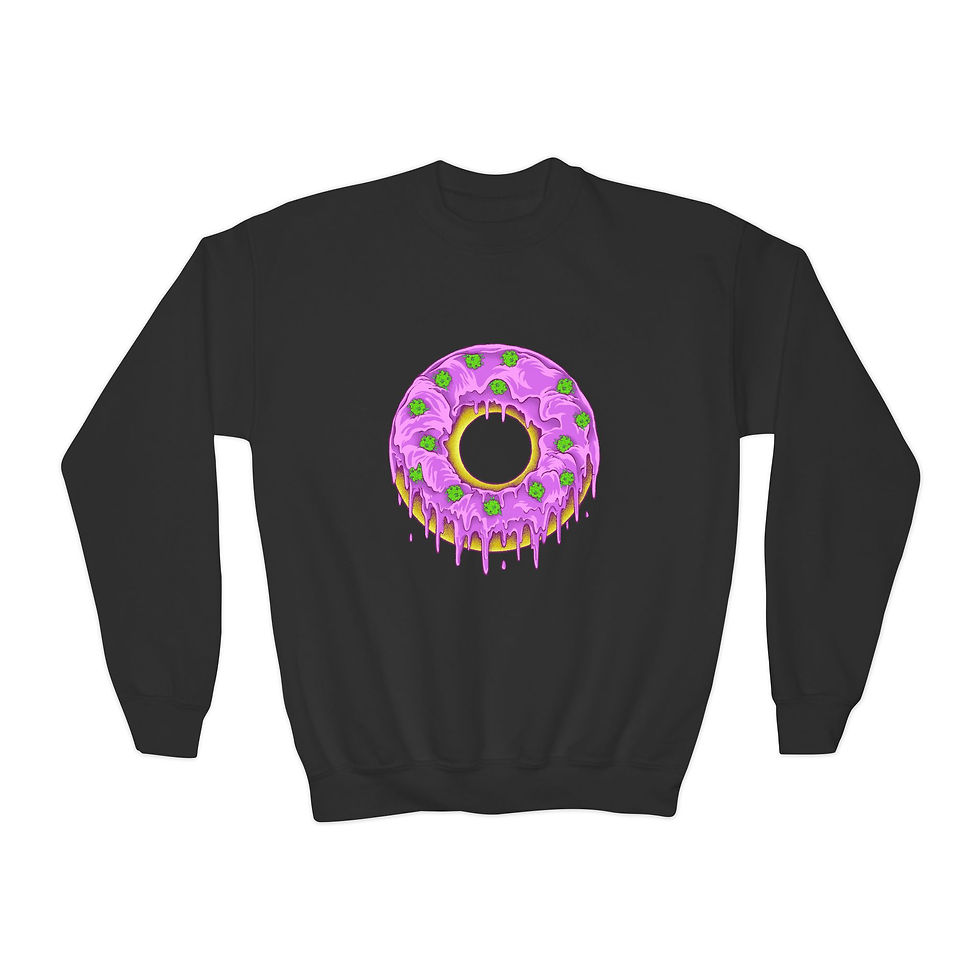 Dohnut Farms Youth Crewneck Sweatshirt