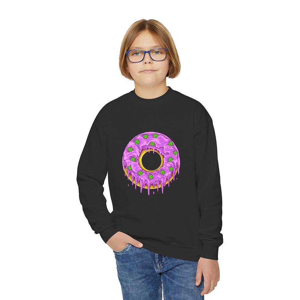 Dohnut Farms Youth Crewneck Sweatshirt