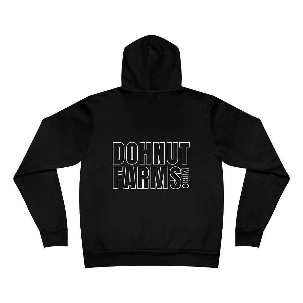 Dohnut Farms Unisex Sponge Fleece Pullover Hoodie
